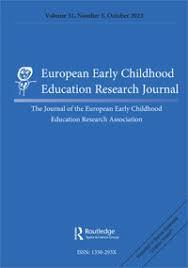 The cover of the european early childhood education research journal.